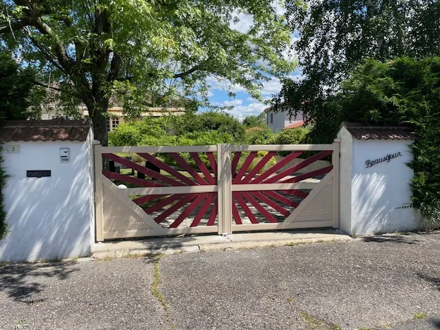 Portail aluminium Aai M'alu